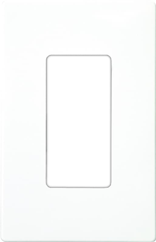 Eaton Cooper Wiring PJS PJS26W Wallplate, 4-7/8 in L, 3-1/8 in W, 1 -Gang, Polycarbonate, White, High-Gloss – image 2