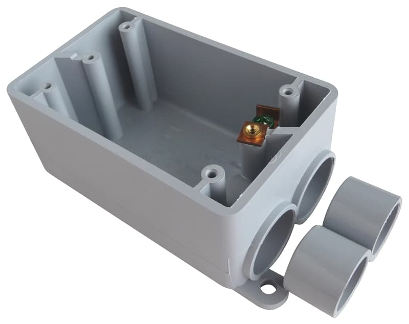 IPEX F Series 020657 SS Switch Box, 1-Gang, PVC – image 1