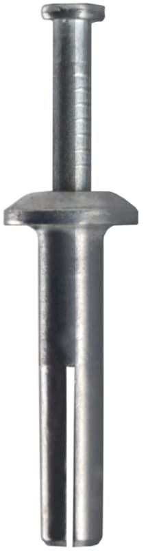 Cobra Anchors 385V Drive Nail-In Anchor, 1/4 in Dia, 1-1/2 in L, Die-Cast Zinc – image 1