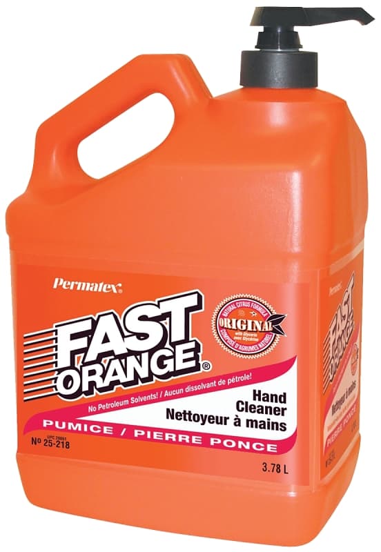 Permatex 25219 Hand Cleaner, Lotion, White, Citrus, 1 gal Bottle – image 2