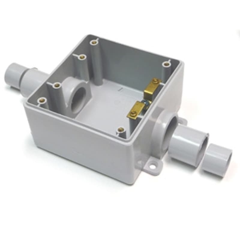 IPEX F Series 020071 SC Switch Box, 2-Gang, PVC – image 1