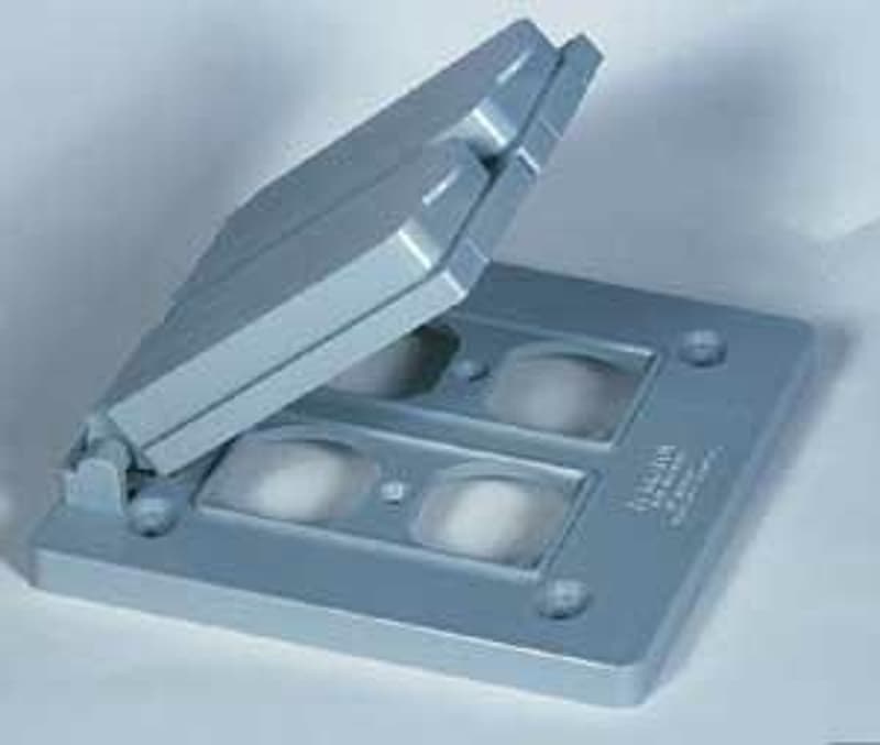 IPEX 20038 Box Cover, PVC, Gray – image 1