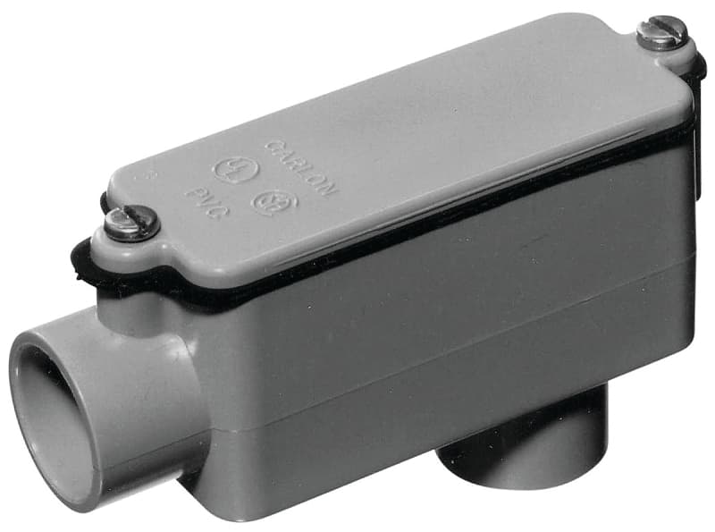 IPEX 078143 Access Fitting, 1-1/4 in Hub, PVC – image 1