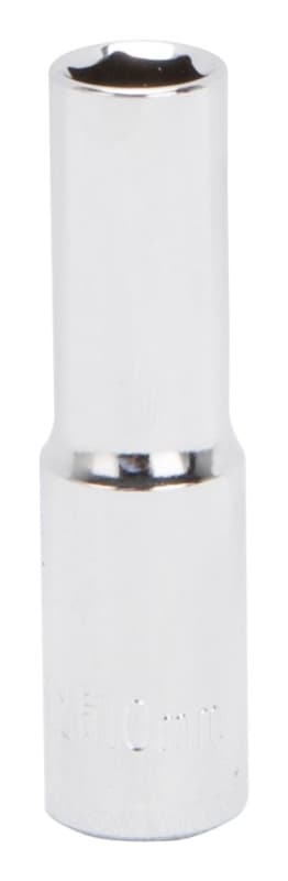 Vulcan MT6500664 Drive Socket, 10 mm Socket, 3/8 in Drive, 6-Point, Chrome Vanadium Steel, Chrome – image 1