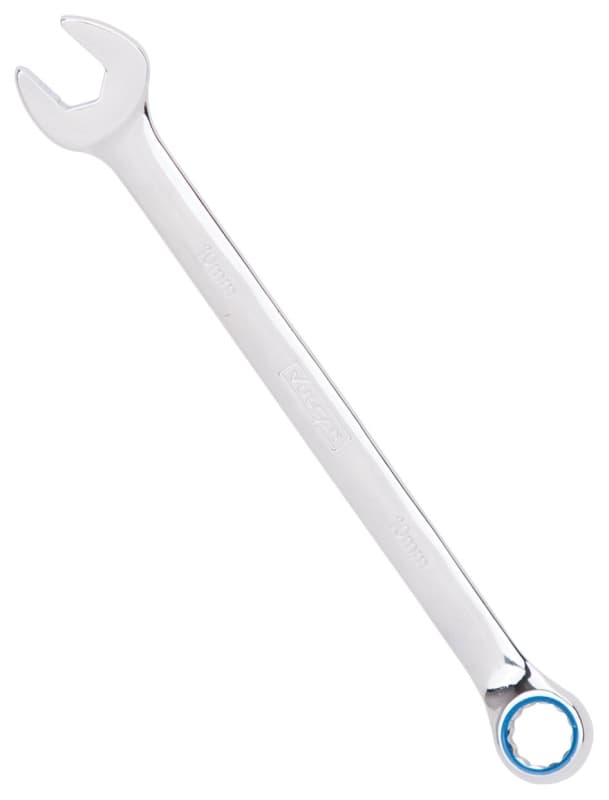 Vulcan MT6547913 Combination Wrench, Metric, 10 mm Head, Chrome Vanadium Steel, Silver, Round Handle – image 1