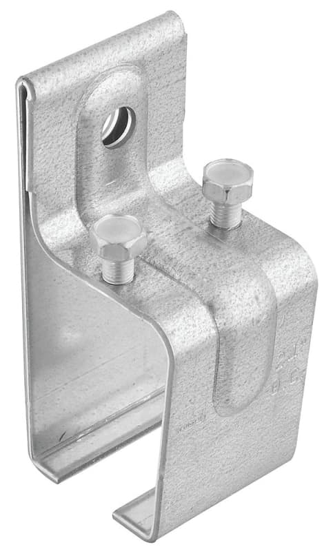 National Hardware N104-380 Box Rail Splice Bracket, Steel, Galvanized – image 1