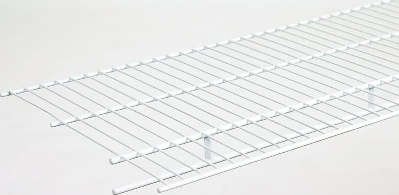 ClosetMaid 1363 Shelf and Rod, 60 lb Capacity, 16 in OAW, 72 in OAD, 2 in OAH, Steel Shelving – image 1