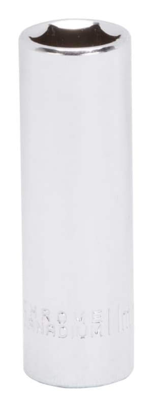 Vulcan MT6487809 Drive Socket, 11 mm Socket, 1/4 in Drive, 6-Point, Chrome Vanadium Steel, Chrome – image 1
