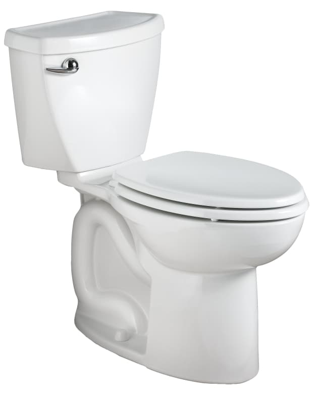 American Standard Ravenna 3 Series 7419756ST.020 Flush Toilet, Elongated Bowl, 12 in Rough-In, 16-1/2 in H Rim, White – image 1