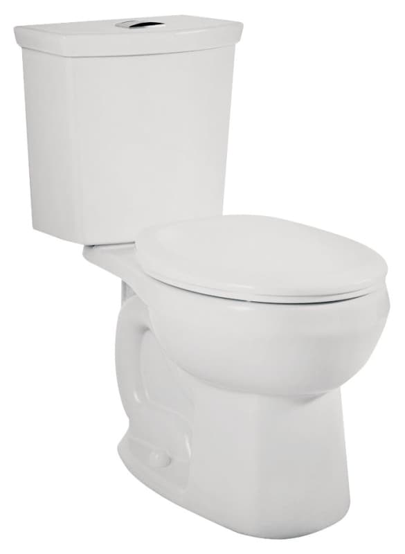 American Standard 3383516ST.020 Flush Toilet, Elongated Bowl, 1.6 gpf Flush, 16-1/2 in H Rim – image 1