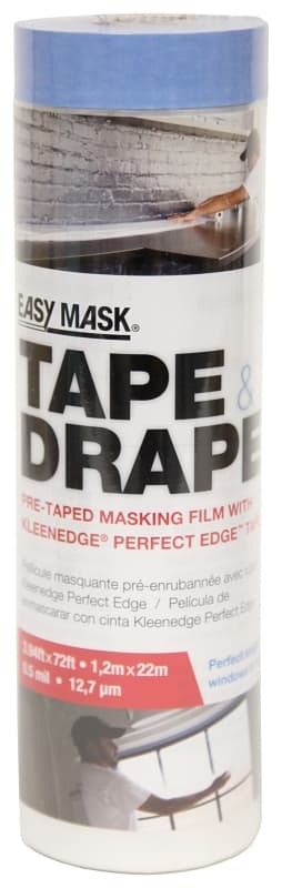 Trimaco EasyMask 949560 Masking Film, 22 m L, 1.2 m W, Clear – image 1