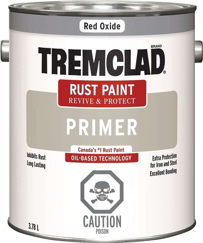 Rust-Oleum 274102155 Rust Primer, Flat, Red Oxide, 3.78 L – image 1