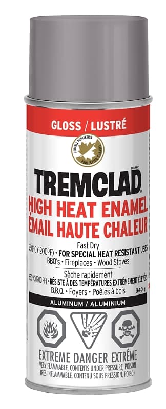 RUST-OLEUM TREMCLAD 29301522 Enamel Paint, Aluminum, 340 g Aerosol Can – image 1