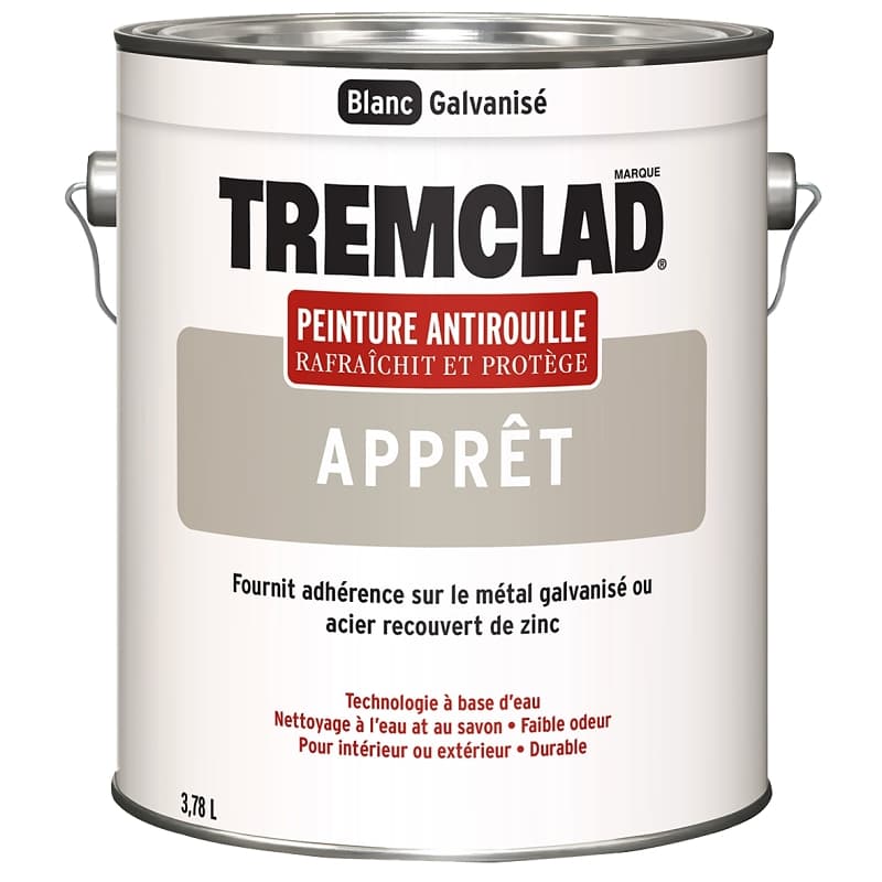 Rust-Oleum 274301155 Rust Primer, Flat, White, 3.78 L – image 1