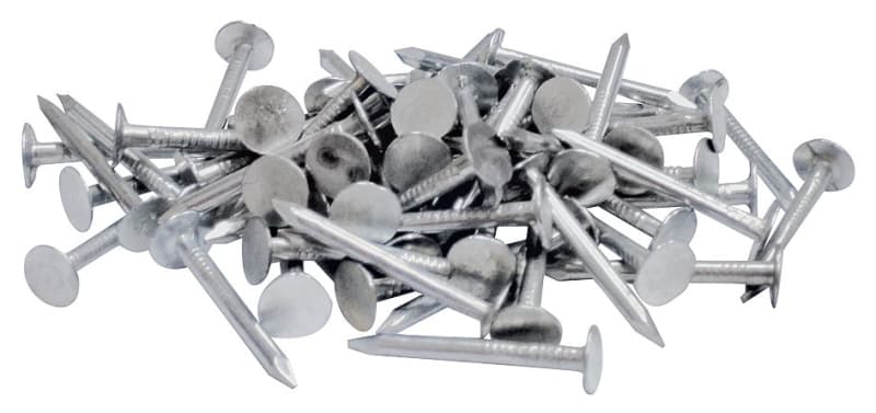 ProFIT 0132138 Hand Drive Roofing Nail, 2 in L, Flat Head, 11 ga Gauge, Steel – image 1