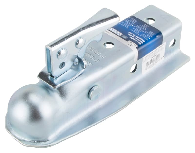 Vulcan 21006 Trailer Coupler, 3500 lb Towing, 2 in Trailer Ball, Lever Latch, Steel – image 1