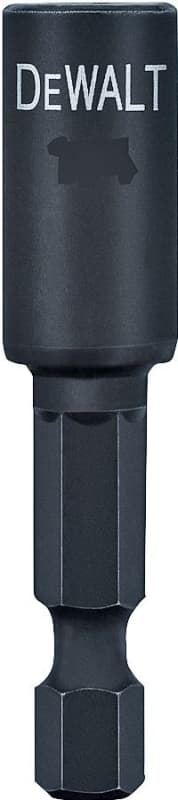 DEWALT IMPACT READY Series DW2228IR Nut Driver, 7/16 in Drive, 2-9/16 in L, 1/4 in L Shank, Hex Shank – image 1