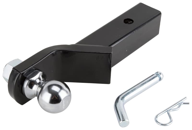 Vulcan HBB03 Hitch Kit, Steel, Silver/Black, Chrome/Powder Coated/Zinc Plated, For: Trailer Towing, 3 -Piece – image 1