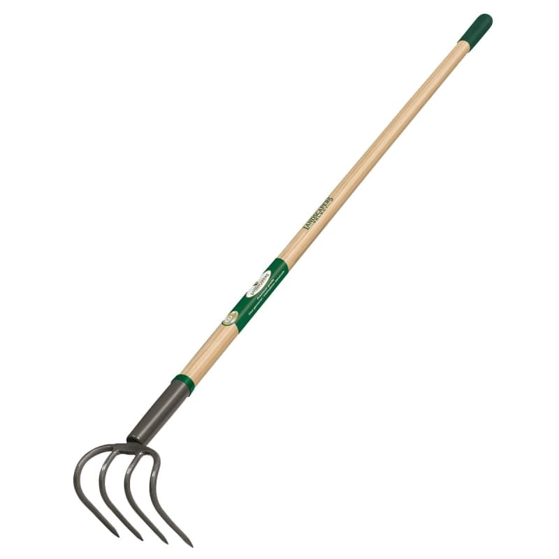 Landscapers Select 34577 Garden Cultivator, 5 in L Tine, 4-Tine – image 1
