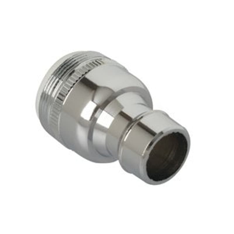 Moen M-Line Series M3715 Snap Fitting, 15/16-27 x 55/64-27 in Threaded, Brass, Chrome Plated – image 1