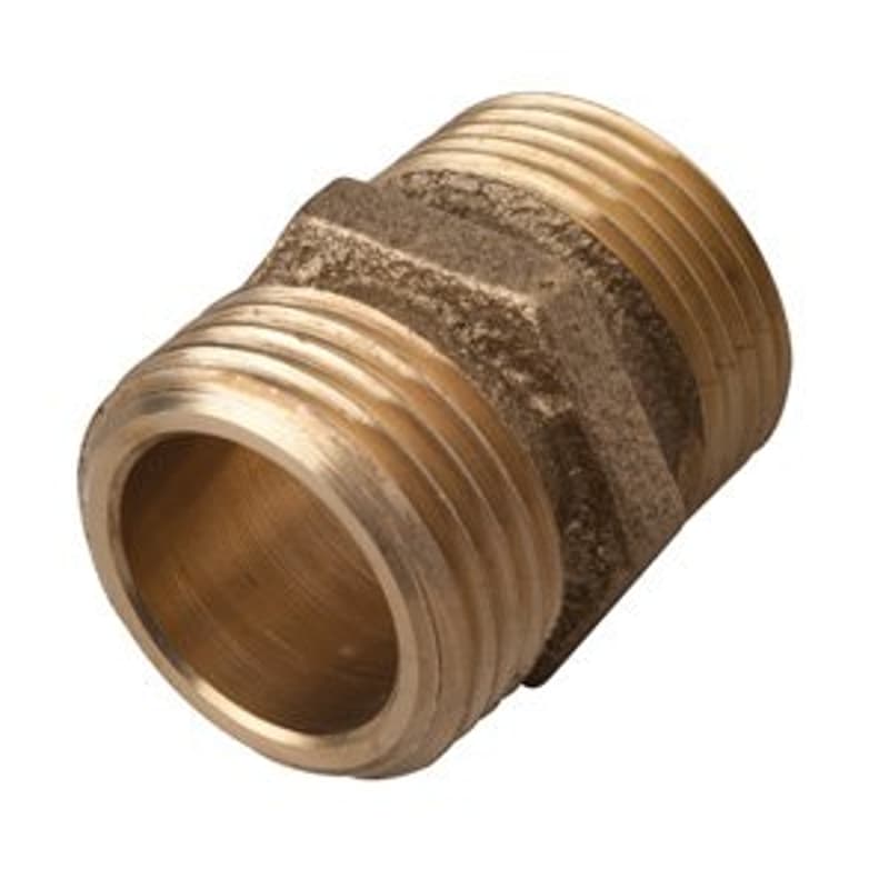 Moen M-Line Series M6860 Hose Connector, 3/4 x 1/2 in, Male Hose x MIP, FIP, Solid Brass – image 1