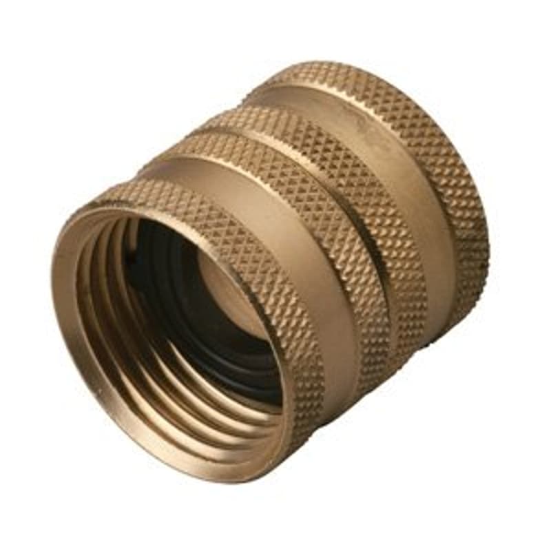 Moen M-Line Series M6840 Hose Connector, 3/4 in, Female Hose, Solid Brass – image 1