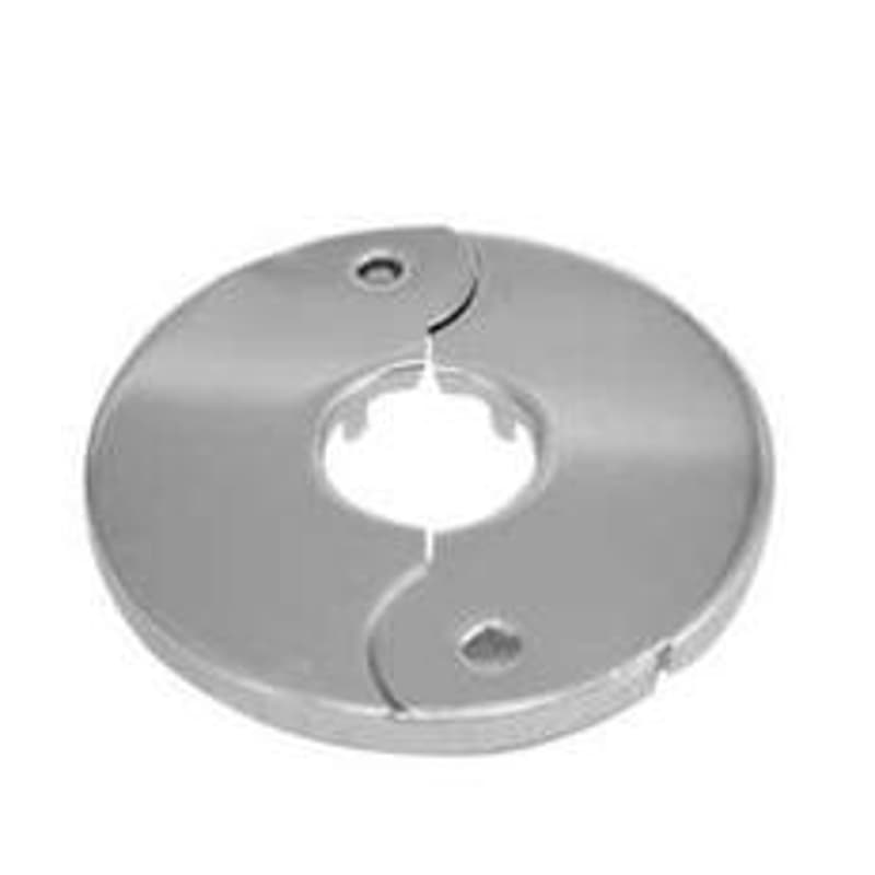 Moen M-Line Series M6510 Split Pipe Flange, 3/4 x 1/2 in Connection, Compression, Steel, Chrome Plated – image 1