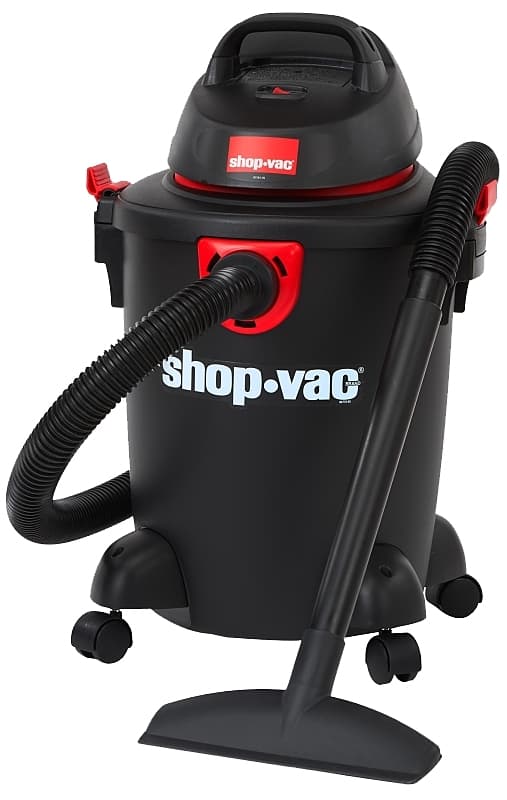 Shop-Vac 5985005 Wet/Dry Vacuum, 6 gal Vacuum, Cartridge, Dry, Foam Sleeve Filter, 3.5 hp, Black Housing – image 1