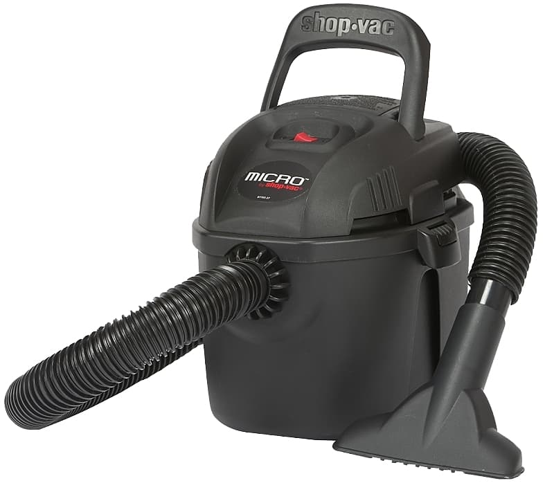 Shop-Vac 2021005 Wet/Dry Vacuum, 1 gal Vacuum, 50 cfm Air, Disposable Filter, 1 hp, 120 VAC, Black Housing – image 1