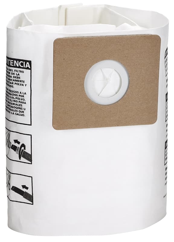 Shop-Vac 9066833 Filter Bag, 2 to 2.5 gal Capacity, 11-1/2 in L, 7 in W – image 1