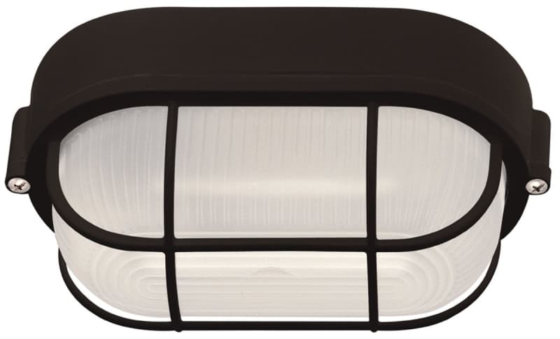 Canarm IOL1610 Outdoor Marine Light, 120 V, 60 W, Aluminum Fixture, Black – image 1