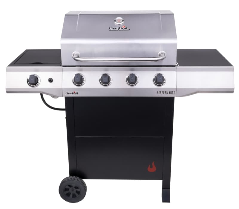 Char-Broil Performance 463351021 Gas Grill with Chef's Tray, Liquid Propane, 2 ft 1/2 in W Cooking Surface, Steel – image 1