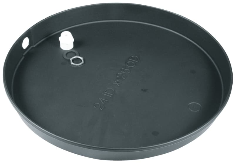 Camco USA 11360 Recyclable Drain Pan, Plastic, For: Electric Water Heaters – image 1