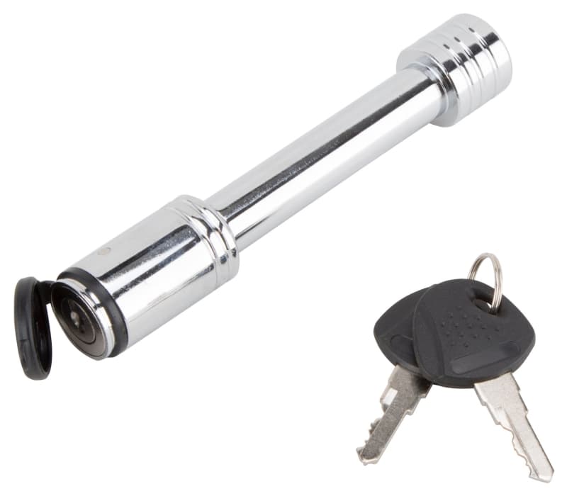 Vulcan HBB07 Straight Pin Lock, 5/8 in Dia Pin, 5-1/2 in OAL, Steel, Chrome – image 1