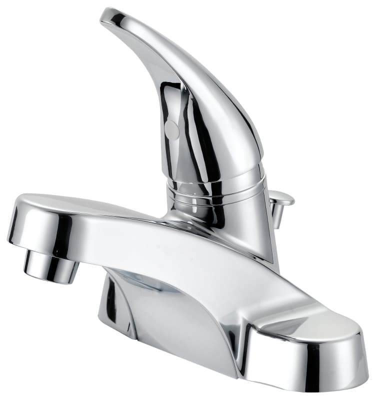 Boston Harbor TQ-F4510042CP Lavatory Faucet, 1.2 gpm, 1-Faucet Handle, 3-Faucet Hole, Metal/Plastic, Chrome Plated – image 1