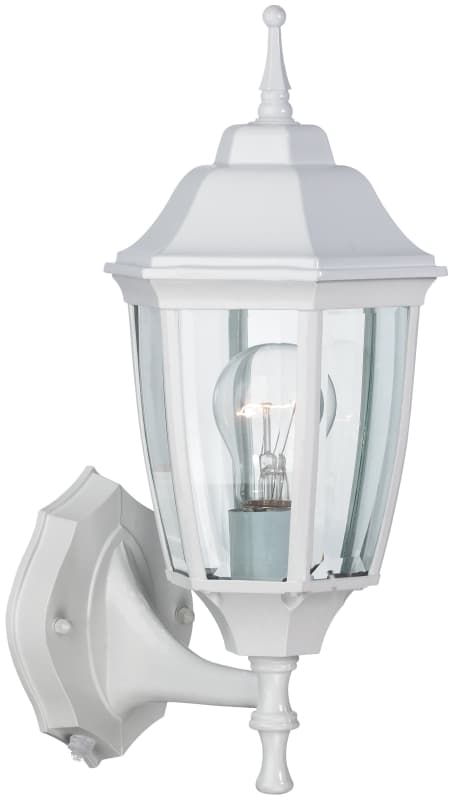Boston Harbor DTDW Dusk/Dawn Lantern, 60 W, Medium Base Bulb or CFL Bulb(Sold Separately) Lamp, Aluminum Fixture – image 1