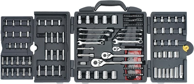 STANLEY 96-011 Mechanic's Tool Set, 170-Piece, Chrome Vanadium, Chrome Vanadium – image 1