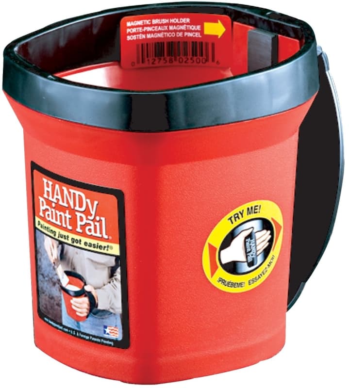 Handy Products BER-2500CT Paint Pail, 1 qt, Plastic – image 1
