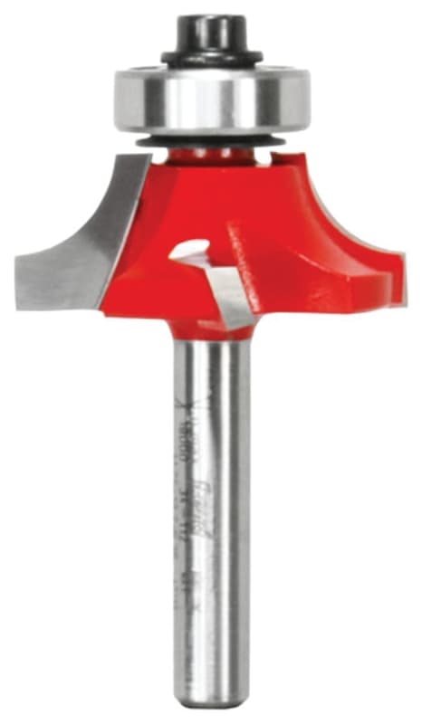 Freud 34-110 Router Bit, 5/8 in Dia, 1-1/8 in Dia Cutter, 2-3/16 in OAL, 1/4 in Dia Shank, 4-Cutter, Carbide – image 1