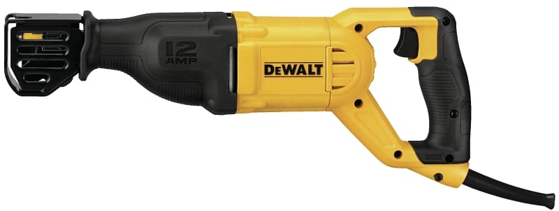 DEWALT DWE305 Reciprocating Saw, 12 A, 17-1/2 in L Blade, 1-1/8 in L Stroke, 2900 spm – image 1