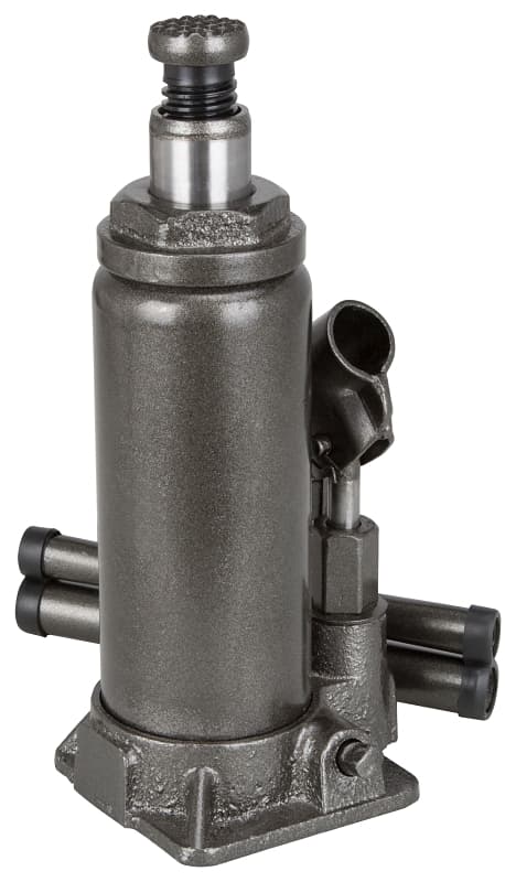 ProSource T010706 Hydraulic Bottle Jack, 6 ton, 8-1/2 to 16-1/4 in Lift, Steel, Gray – image 1