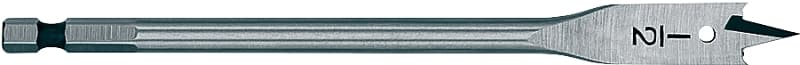 DEWALT DW1574 Spade Drill Bit, 1/2 in Dia, 6 in OAL, 1/4 in Dia Shank, Hex Shank – image 1