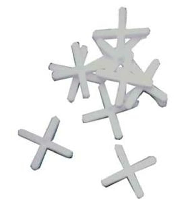 Richard 102920 Floor Tile Spacer, 3/16 in L, Plastic, White – image 1
