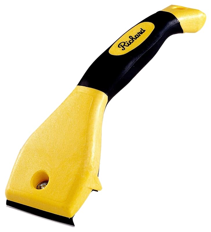 Richard 04512 Paint Scraper, 2-1/2 in W Blade, Two-Sided Blade, Ergonomic Handle – image 1