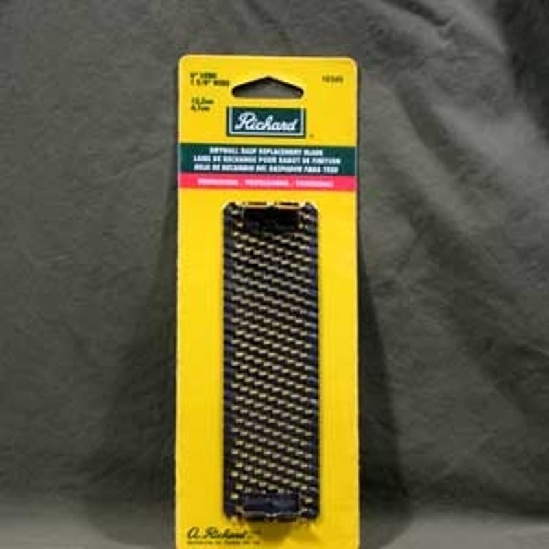 Richard 18349 Drywall Rasp Blade, 1-5/8 in W Blade, 5-7/16 in L Blade, Metal Blade – image 1