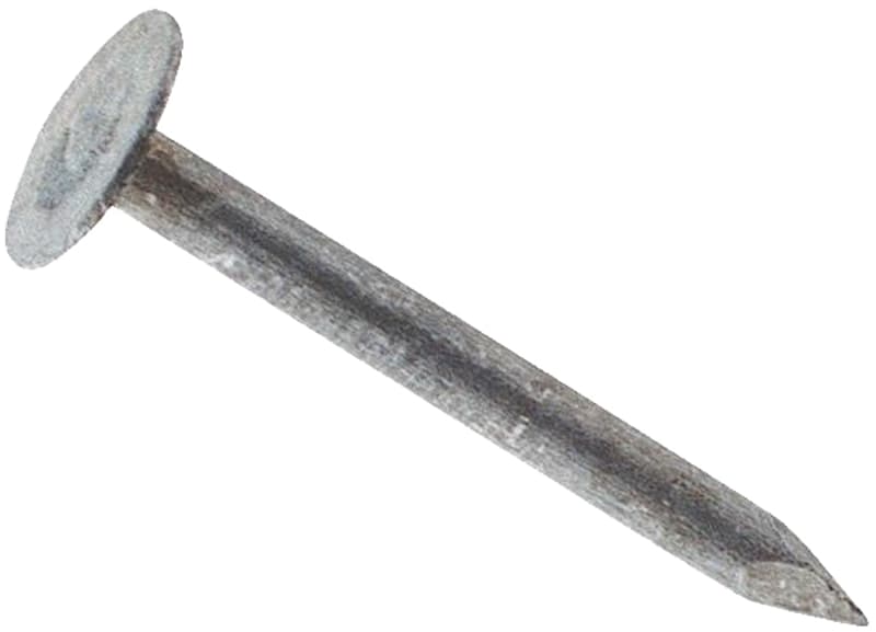 ProFIT 0132139 Hand Drive Roofing Nail, 2 in L, Flat Head, 11 ga Gauge, Steel – image 1