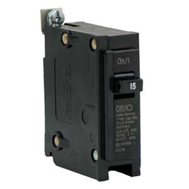 Cutler-Hammer BQL15 Circuit Breaker, 15 A, 1 -Pole, 120/240 VAC – image 1