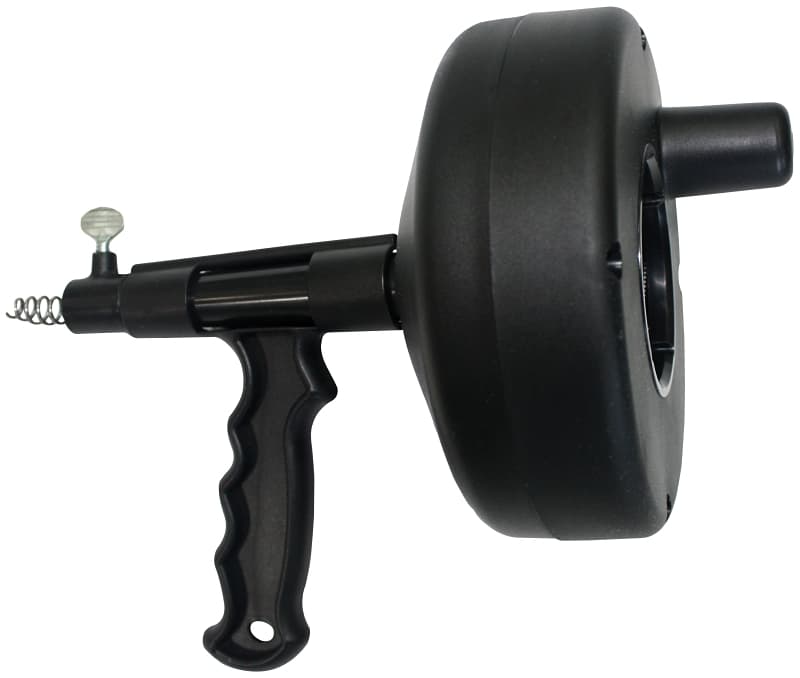 ProSource DA00003P-25 Drum Auger, 1/4 in Dia Cable, 25 ft L Cable – image 1