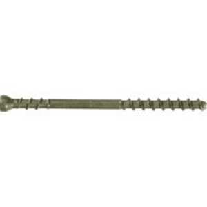 Camo 345228S Deck Screw, 1-7/8 in L, Trim Head, T15 Drive, Stainless Steel – image 1