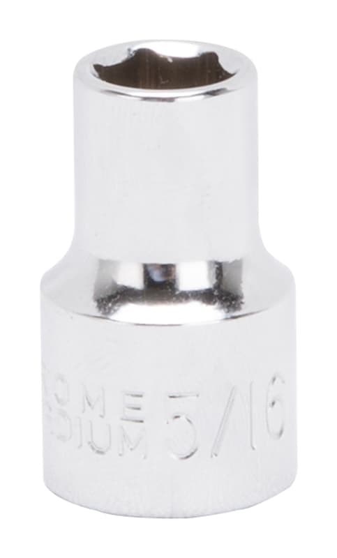 Vulcan MT6493341 Drive Socket, 5/16 in Socket, 3/8 in Drive, 6-Point, Chrome Vanadium Steel, Chrome – image 1